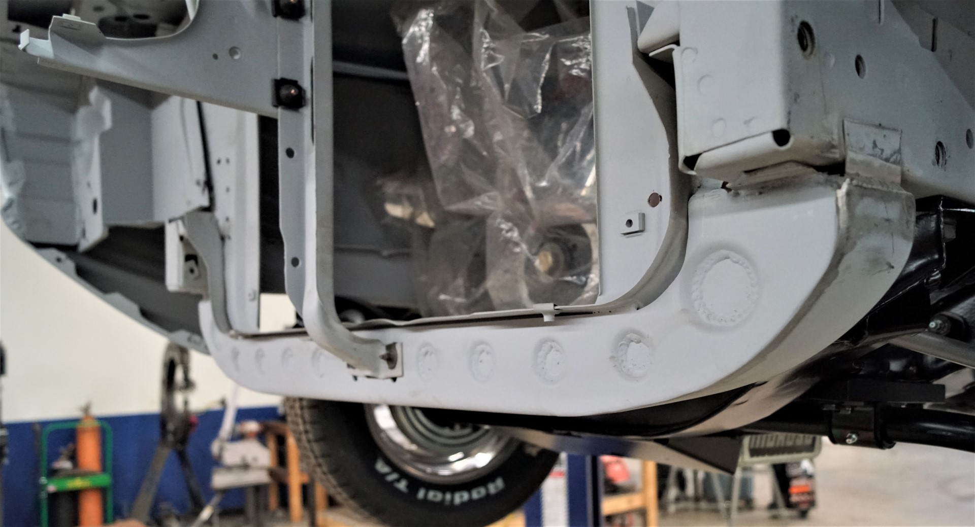 7074 Dodge Challenger E Body Total Chassis Stiffening Pack